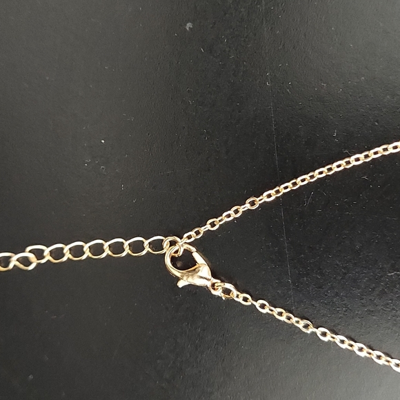 Square pendant necklace. - Picture 7 of 7